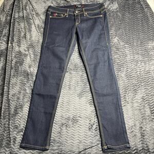 Fragile Women's Jeans Size 9 Charcoal Skinny‎ Stretch Denim Pants Cotton